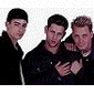 Animated sequence of a person in multiple poses: group embrace, leaning forward with cap, and individual head shots across five