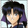 Six stamp-shaped display anime and live-action portraits with 'Mizushi' text, some showing hair color variations