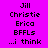 A static image with a bright pink background displays two of pixelated text listing names and phrases, with one having a green highlight on the second and the other on the third