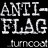 Pixelated text-based animation with repeated phrases and color-coded variations across two frames.