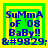 Four identical pixelated icons with green and yellow borders display blue text reading "SuMmA oF '08 BaBy!! &amp;#9829;" on a bright background.
