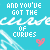A repeating pattern of text and heart symbols on a cyan background with white wave-like lines.