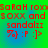 Red text on green and blue gradient background displays repeated phrases including 'SARAH roxx', 'soxx and soxx and sandaliz', and a smiley face symbol.