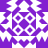 Purple and white pixelated icon with symmetrical floral or geometric pattern featuring four circular motifs arranged in a square grid.