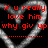 Red pixelated text on black background with white heart outlines, featuring phrases about loving 'Bryan' and 'combites 2' with repeated 'y' and 'i' characters.