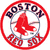 A static collage of Boston Red Sox baseball imagery including logos, player names, and uniforms.