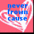 A four- of pixelated text over pink backgrounds with white heart outlines, each displaying different blue lettering