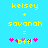 Pixelated text and symbols on a bright blue background with yellow, pink, and purple elements.