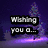 Animated holiday-themed icon with text transitioning from 'Wishing you a...' to 'Merry Christmas and...' over a Santa figure and snowy background.