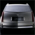 Pixelated silver vehicle with dark windows and red side mirrors against a black background.