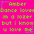 Bright pink background with green text repeating 'Amber Dance loverDance loverDance lover in a lozer in a lozer in a lozer but i know but i know but i know u love me u love me u love me' and blue star icons.
