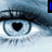 six eye close-ups with heart-shaped pupils, displaying sequential text fragments and a heart emoji