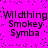 A bright pink background displays repeated text in a pixelated font with scattered black dots, showing no visible animation changes between observations.
