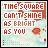 identical square icons with red text reading "THE SQUARE CAN'T SHINE AS BRIGHT AS YOU" on a light blue background featuring faint cloud patterns and small red circular accents