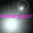 Four grayscale display a bright circular light source with a faint ring, shifting position across while pink text repeats horizontally