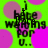 Green background with pink circles, black text reading "I hope waiting for U..." and "I Hate waiting for U..." in pixelated font.