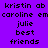 Purple background with black text displaying names and terms in a pattern, featuring white rectangular overlays on specific