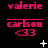 Pixelated pink text on black background with animated white sparkles and plus signs appearing in different positions across frames.