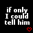 Black background with white text reading "if only I could tell him" and red heart symbols in various states of animation.