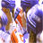 A 48x48 pixel animated buddy icon featuring a contact sheet of two frames showing characters in motion with the word "MIRACLE" on the right side.