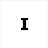 Black text on white background arranged in a with 'I', 'love', 'you', and 'period' in distinct