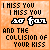 orange-tinted pixel art displaying text about missing someone and the collision of their kiss, with animated variations in 'so fun' and 'so hard' lettering