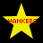 Four yellow star-shaped icons with red 'YANKEES' text across the center, arranged in a on a black background