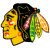 Four distinct hockey-related logos arranged in a 2x2 contact sheet with gray background, each icon rendered as pixel art at 50x50 resolution.