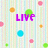 Pixelated text and colored dots on a striped background with a gray overlay in the bottom-right corner.