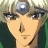 A pixelated anime-style character face with a gem on the forehead, next to stylized text reading "Anime IM" and "COM" on a black background.