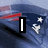 A static image with a blue and red striped background featuring white stars, displaying the text "I Still Love Tom Brady." in bold black-outlined letters.