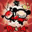 Animated icon features a cartoon character with large eyes and red accents against a red background, with text 'AnimeIM' and 'com' on a black