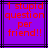 Two identical purple with red pixelated text reading '1 stupid question per friend!!' separated by a black line