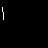 Pixelated white text 'me' and 'food!' with red heart accents on black background, animated sequence showing progressive red fill in hearts.