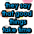 A four- of pixelated text with distinct color schemes and backgrounds, each displaying a phrase in bold block letters
