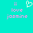 Pixelated cyan background with pink text and a white heart symbol, showing two identical static frames side-by-side.