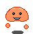 Four pixelated cloud-shaped characters with smiling faces, each in distinct colors and border styles on a gray background.