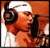 Animated contact sheet showing three frames of a buddy icon featuring Nelly with headphones, microphone, and "I ❤️ nelly" text.
