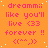 Static orange background with repeated pink text and symbols arranged in a pattern