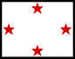 Animated sequence showing red star icons transitioning from multiple small stars to a single large star, then to text reading ACTION ALERT.