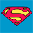 Static pixel art icon of a red shield-shaped logo with yellow 'S' symbol on blue background.