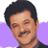 A 48x48 pixel animated contact sheet showing two frames of a cartoon-style character with dark hair and mustache, first without a cap against purple background then wearing black cap with white text on gray background.