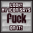 16 identical square with gray textured background, each displaying text in dark brown and white pixelated fonts