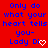 Red background with blue text repeating 'Only do what your heart tells you-' followed by 'Lady Di' and a white heart symbol, arranged in a pattern