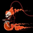 Pixelated animation shows a skeletal figure with orange flames and smoke against black background, next to yellow with red text "FIRE AND BRIMSTONE"