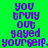 Four pixelated display purple text on colored backgrounds with slight variations in color and text clarity