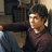 A pixelated image shows a person in a maroon shirt with dark hair, next to a bright cyan background with blue text reading "Oh snap! Zing! Hot damn!".
