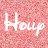 Pixelated static icon with pink and brown pixelated background featuring faint white text reading "Harp" in a stylized font.
