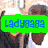 A four- shows a person with long dark hair and sunglasses in various poses, each containing green text overlays