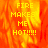 Pixelated fire background with yellow text reading "FIRE MAKES ME HOT!!!!!" in four , one grayed out